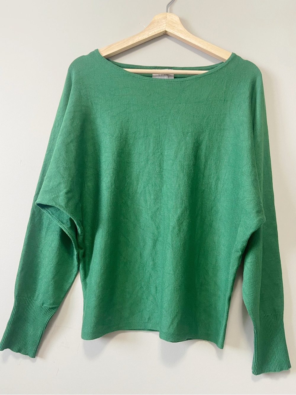 Cyrus Green Boatneck Lightweight Sweater